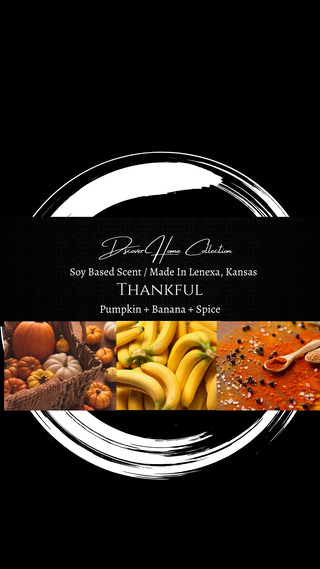 Thankful Signature Candle