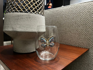 The Darlene Papillion Stemless Wineglass